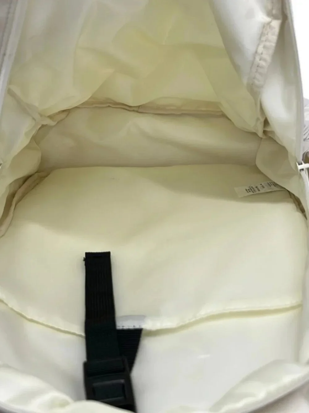 emmi Cream Polyester Backpack